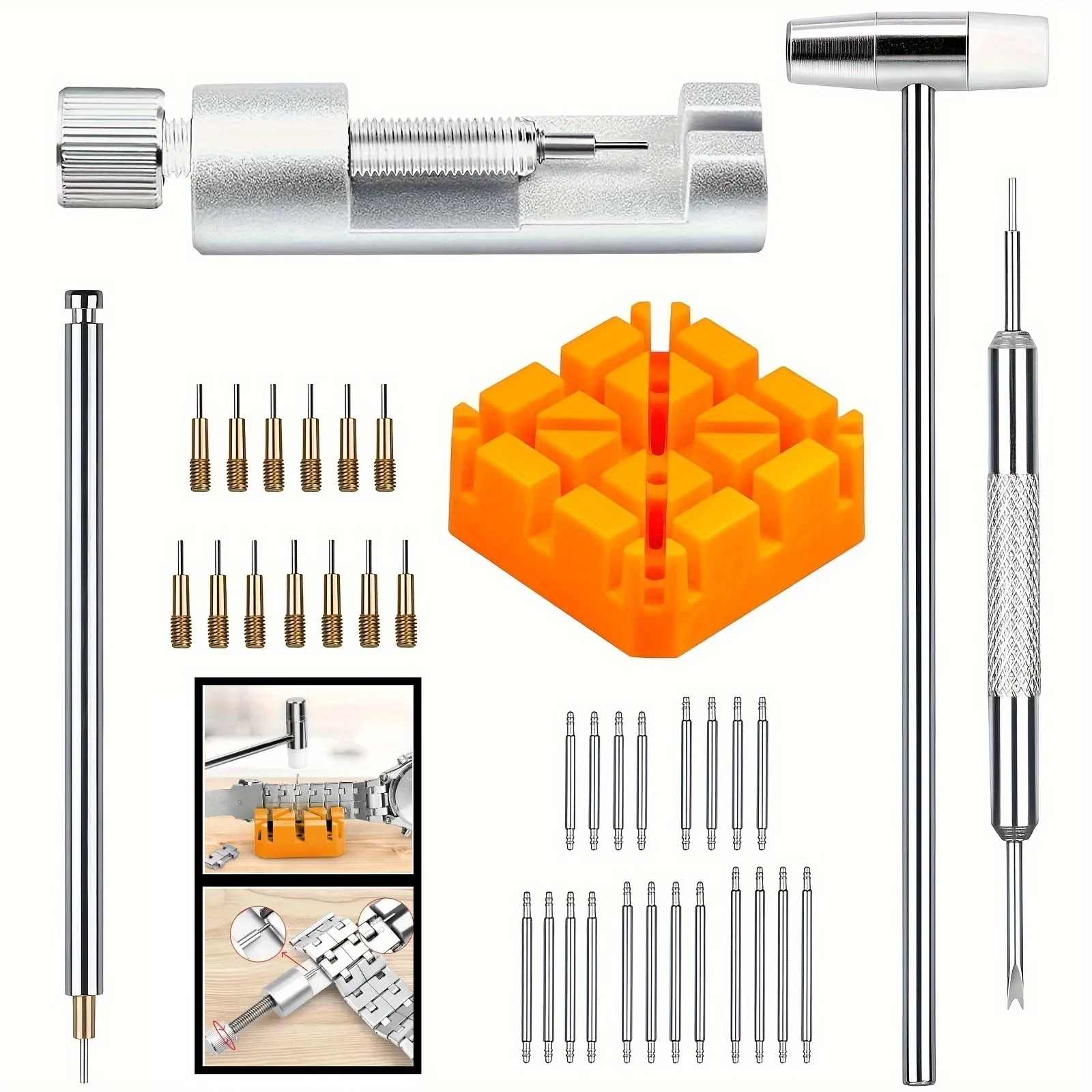 Spring Bar Tool Set - 41 stks/set Horloge Link, Horlogeband Tool