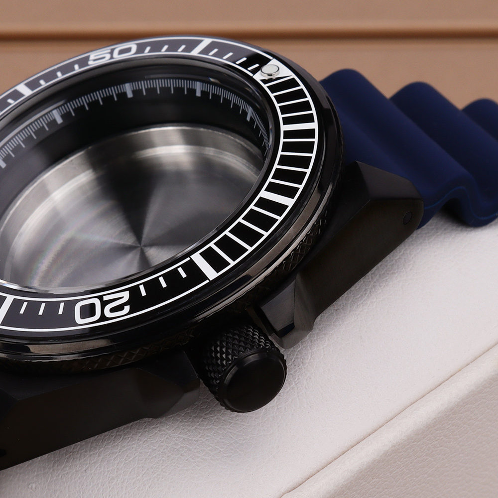 Zwarte 43MM horlogekast met sa - Citizen Watch Tsuyosa recensie en prijs