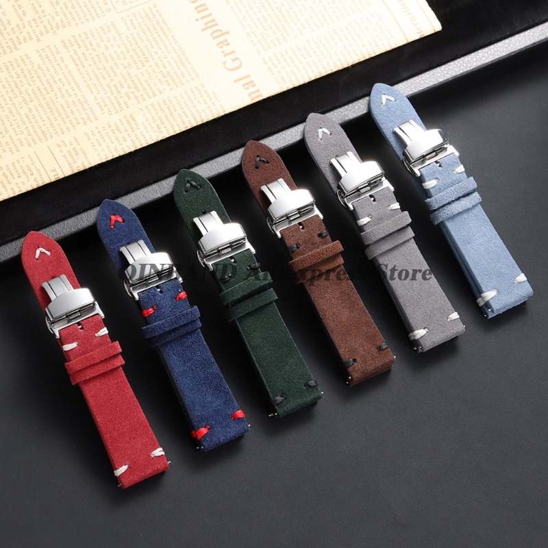 18mm 20mm 22mm Quick Release Z - Suede Strap Watch recensie en prijs