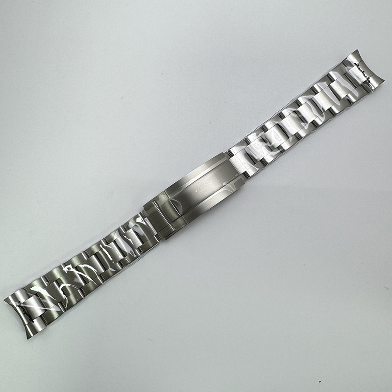 Oyster/Jubilee armband zilver  - Curved Spring Bar recensie en prijs
