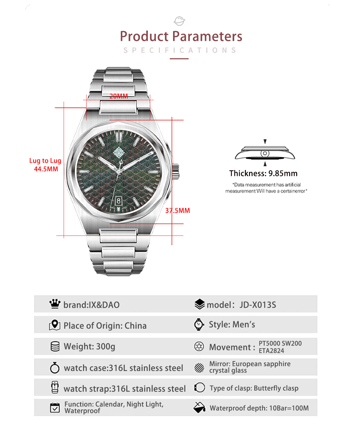 IX&DAO 2026 New Warrior 37mm H - Omega Watch Constellation recensie en prijs