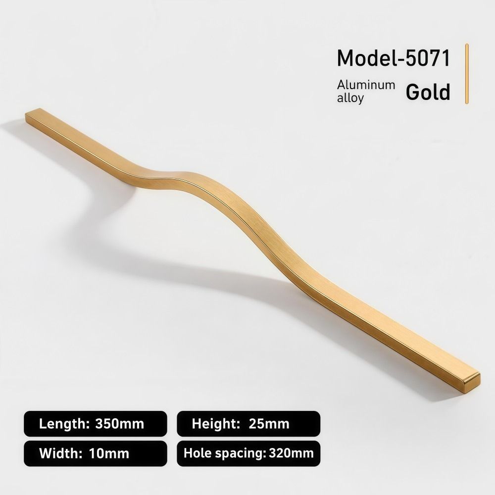 Aluminiumlegering kastgreep, m - Curved Spring Bar recensie en prijs
